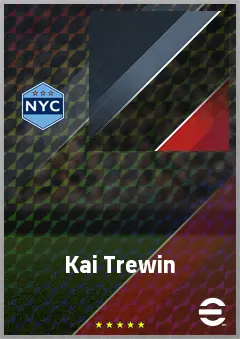 Kai Trewin eFootball 2026 player card, 70 OVR CB