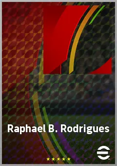 Raphael B. Rodrigues eFootball 2026 player card, 66 OVR CF