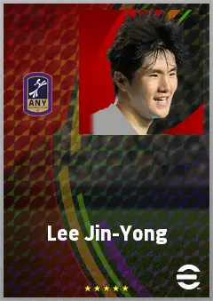 Lee Jin-Yong eFootball 2026 player card, 67 OVR DMF