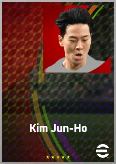 Kim Jun-Ho eFootball 2026 player card, 65 OVR CMF