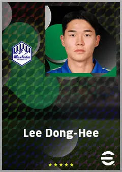 Lee Dong-Hee eFootball 2026 player card, 67 OVR CB