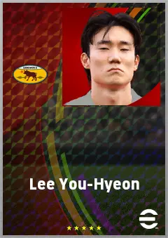 Lee You-Hyeon eFootball 2026 player card, 69 OVR CMF