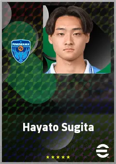 Sugita Hayato eFootball 2026 player card, 64 OVR CB