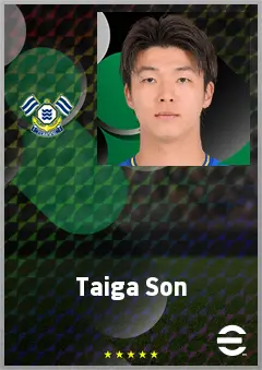 Son Taiga eFootball 2026 player card, 66 OVR CB