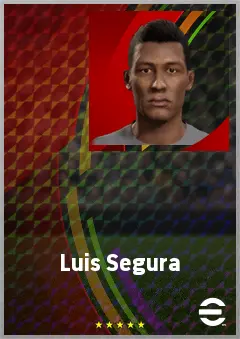 Luis Segura eFootball 2026 player card, 66 OVR LWF