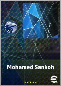 Mohamed Sankoh eFootball 2026 player card, 67 OVR CF