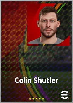 Colin Shutler eFootball 2026 player card, 69 OVR GK