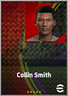 Collin Smith eFootball 2026 player card, 66 OVR RB