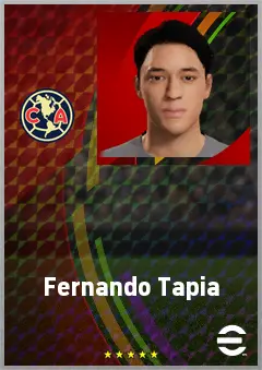 Fernando Tapia eFootball 2026 player card, 71 OVR GK