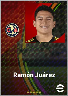 Ramón Juárez eFootball 2026 player card, 72 OVR CB
