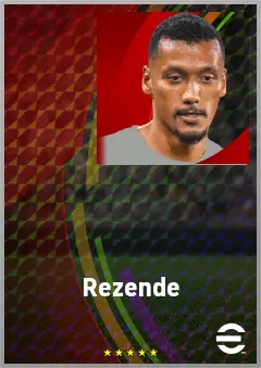 Rezende eFootball 2026 player card, 71 OVR DMF
