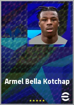 Armel Bella Kotchap eFootball 2026 player card, 74 OVR CB