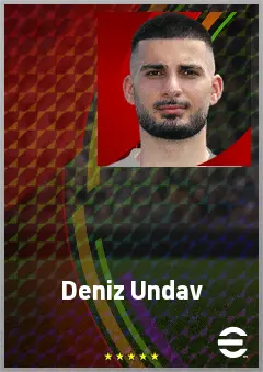 Deniz Undav eFootball 2026 player card, 78 OVR CF
