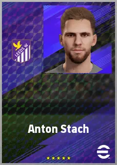 Anton Stach eFootball 2026 player card, 75 OVR DMF