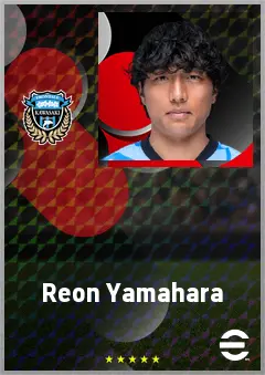 Yamahara Reon eFootball 2026 player card, 70 OVR LB