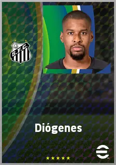 Diógenes eFootball 2026 player card, 67 OVR GK