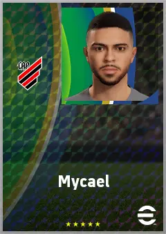 Mycael eFootball 2026 player card, 70 OVR GK