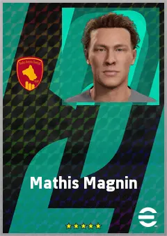 Mathis Magnin eFootball 2026 player card, 70 OVR CB
