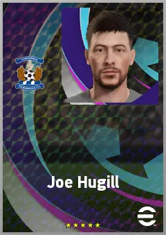Joe Hugill eFootball 2026 player card, 67 OVR CF
