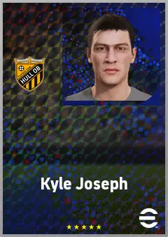 Kyle Joseph eFootball 2026 player card, 70 OVR CF