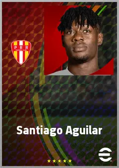 Santiago Aguilar eFootball 2026 player card, 67 OVR CB