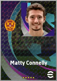 Matty Connelly eFootball 2026 player card, 65 OVR GK