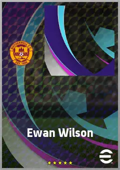 Ewan Wilson eFootball 2026 player card, 67 OVR LB