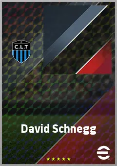 David Schnegg eFootball 2026 player card, 71 OVR LB