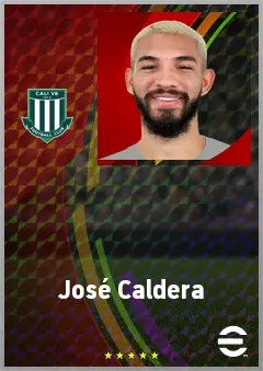 José Caldera eFootball 2026 player card, 71 OVR CB