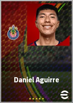 Daniel Aguirre eFootball 2026 player card, 69 OVR CMF