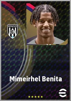 Mimeirhel Benita eFootball 2026 player card, 69 OVR RB