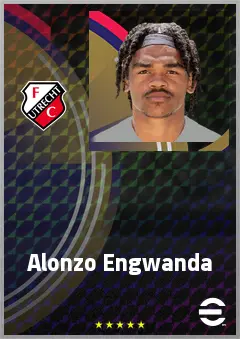 Alonzo Engwanda eFootball 2026 player card, 68 OVR CMF