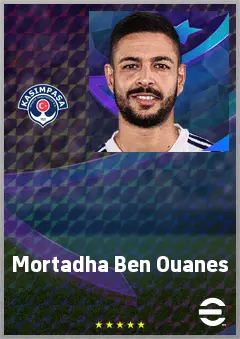 Mortadha Ben Ouanes eFootball 2026 player card, 70 OVR LB