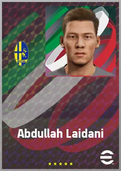 Abdullah Laidani eFootball 2026 player card, 66 OVR GK