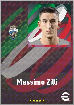 Massimo Zilli eFootball 2026 player card, 67 OVR CF