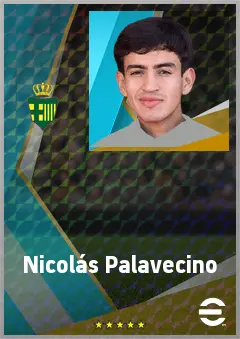 Nicolás Palavecino eFootball 2026 player card, 69 OVR AMF