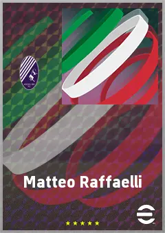 Matteo Raffaelli eFootball 2026 player card, 64 OVR GK
