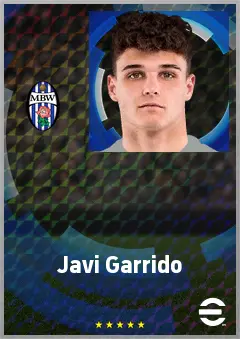 Javi Garrido eFootball 2026 player card, 64 OVR GK