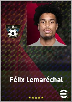 Félix Lemaréchal eFootball 2026 player card, 73 OVR AMF