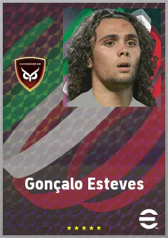 Gonçalo Esteves eFootball 2026 player card, 68 OVR RB