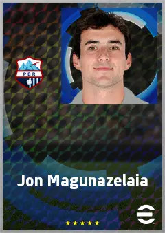 Jon Magunazelaia eFootball 2026 player card, 69 OVR AMF