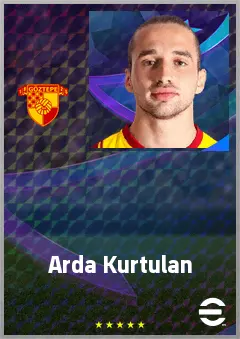 Arda Kurtulan eFootball 2026 player card, 72 OVR RB