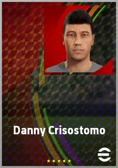 Danny Crisostomo eFootball 2026 player card, 69 OVR DMF