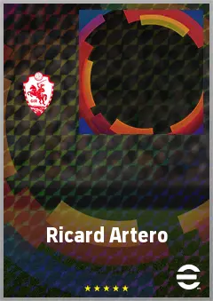 Ricard Artero eFootball 2026 player card, 69 OVR CMF