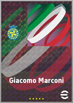 Giacomo Marconi eFootball 2026 player card, 64 OVR CF