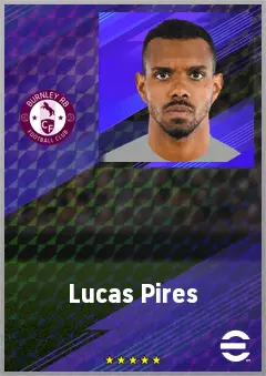 Lucas Pires eFootball 2026 player card, 71 OVR LB