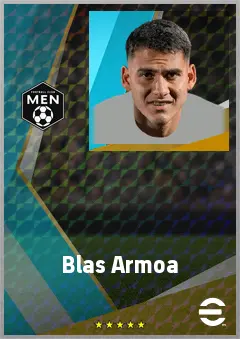 Blas Armoa eFootball 2026 player card, 70 OVR LWF