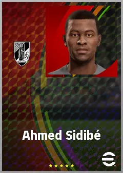 Ahmed Sidibé eFootball 2026 player card, 66 OVR CB