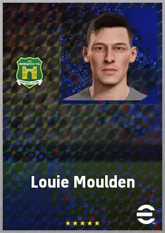 Louie Moulden eFootball 2026 player card, 67 OVR GK