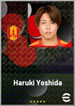 Yoshida Haruki eFootball 2026 player card, 67 OVR DMF